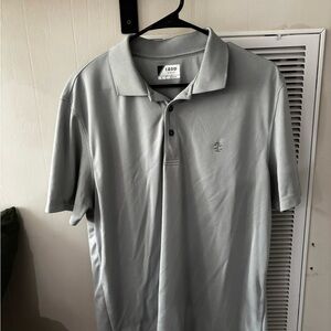Izod Light Gray Men's Polo Shirt